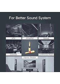 Ugreen UG3051330513TK 2 cặp Jack Âm thanh bắp chuối cao cấp - HÀNG CHÍNH HÃNG
