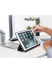 Bao da ipad Mini 5 2019 hiệu Mutural có khe cài bút cảm ứng_ Đỏ- hàng nhập khẩu