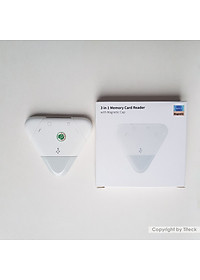 Đầu đọc thẻ nhớ SD, TF ( Micro SD ) đa năng 3in1 dùng cho iPhone, iPad, điện thoại Android, máy tính, PC, laptop