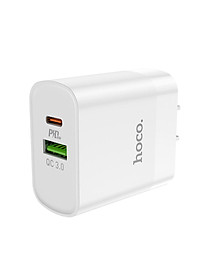 Củ Sạc Nhanh Cho Iphone Hoco C80 – Hỗ trợ sạc nhanh 20W PD QC3.0 – Hàng Chính Hãng