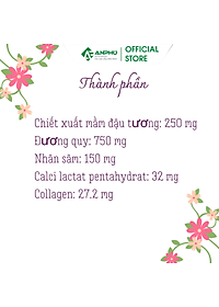 TPCN Viên Nội Tiết Tố Nữ ESTROLIFE - Cải thiện chức năng sinh lý ở nữ giới; Cải thiện tình trạng bốc hỏa, mất ngủ, hồi hộp, loãng xương, nám, tàn nhang; Dùng cho phụ nữ 30+, sau sinh, tiền mãn kinh - mãn kinh