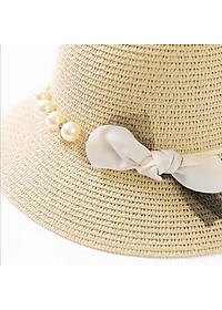 Nón tai bèo mũ rộng vành du lịch biển dành cho nữ chất liệu cói thoáng mát, che nắng cực tốt phù hợp cho dịch đi du lịch