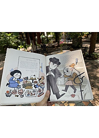 (Bìa cứng in màu) KAFKA VÀ CÔ BÉ BÚP BÊ  - Larissa Theule  - Minh họa: Rebecca Green - Trần Quân dịch - Crabit Kidbooks 