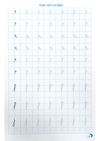 Sách Luyện Viết Đúng, Viết Đẹp 1 - Tập 1