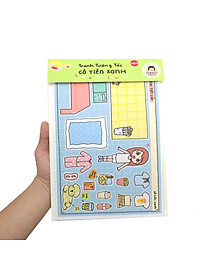 Bộ Tranh Tương Tác Cô Tiên Xanh - Búp Bê Giấy