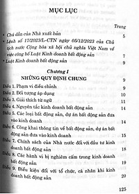 Luật Kinh Doanh Bất Động Sản (Sửa đổi, bổ sung năm 2024)