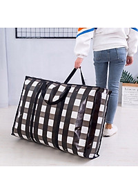 Túi bạt vuông  đựng hành lý , chăn quần áo kích thước lớn 70 x 55 x 26 cm ,dây kéo 2 đầu , cạnh túi được bo viền có quai xách 2 bên chắc chắn giúp dễ di chuyển ,chống thấm nước , phù hợp đựng hành lý đi chơi xa, dã ngoại 