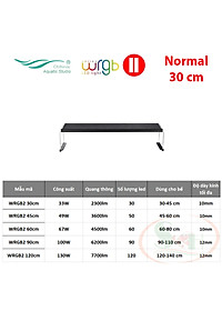 Đèn led Chihiros WRGB 2 Normal 30, 45, 60, 90, 120 cm wrgb2 quang phổ trồng cây bể thủy sinh cá tép