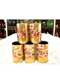 [SƠN MÀI LOẠI 1] Hủ cắm bút sơn mài - Quà Tặng Quà Lưu niệm - Trang trí Decor size 11x7 cm