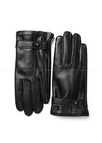 Găng tay nam da cừu cao cấp BHY5333 Lót lông giữ ấm, cảm ứng điện thoại, chống nước