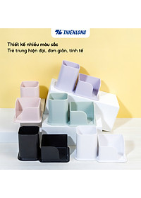 Ống cắm bút - Khay giấy notes Thiên Long PS-003 - Đa dụng tiện lợi Màu sắc trẻ trung