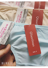 combo 10 chiếc quần lót cotton trơn co dãn tốt fom từ 45-60kg