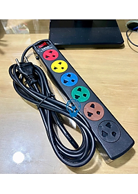 Ổ Cắm Kéo Dài 6S LIOA 6S3 (Dây 3m)