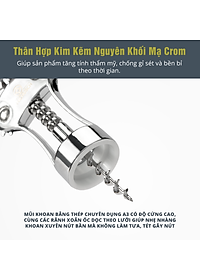 Dụng Cụ Khui Rượu Vang Benchusch - Hàng Chính Hãng