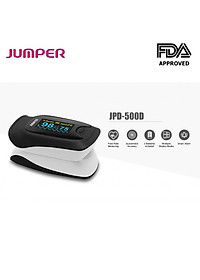 Máy Đo Nồng Độ Oxy Trong Máu Và Nhịp Tim Jumper JPD-500D | Màn Hình Màu OLED - Chức Năng Đo Chỉ Số Tưới Máu PI