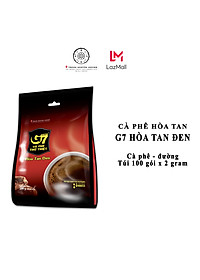 Nơi bán Trung Nguyên Legend - Cà phê G7 hòa tan đen ( không đường) - bịch 100 sachets 2gr