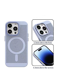 Ốp lưng tản nhiệt từ tính cho iPhone 12 / 13 / 14 Pro / 14 Pro Max hỗ trợ sạc Maqsafe & tản nhiệt hiệu Likgus Cooling Case - chống sốc cực tốt, chất liệu cao cấp, siêu tản nhiệt - hàng nhập khẩu