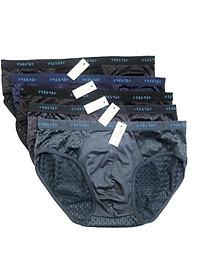 Bộ 4 quần lót tam giác nam thông hơi - quần sịp lưới - S02-4