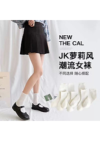 SET 5 ĐÔI TẤT VỚ NƠ NỮ DỄ THƯƠNG MÃ 50 DÀNH CHO NỮ