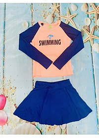 Set Đồ Bơi Bé Gái Dài Tay ĐI Biển Đi Học Bơi