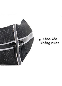 Đai, túi đeo eo thể thao nam nữ Rhino B201 đựng vừa điện thoại 6.5 Inch và đa dạng các loại vật dụng, hàng chất lượng tiện dụng khi đi chơi, dã ngoại, hoạt động ngoài trời yoga, leo núi, chạy, đi bộ, đạp xe, tập gym, cầu lông