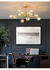 Đèn chùm pha lê ZONE trang trí nội thất hiện đại 