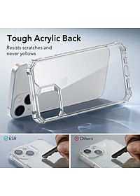 Ốp Lưng ESR Air Armor Clear chống sốc chuẩn quân đội dành cho iPhone 14 / 14 Plus/ 14 Pro / 14 Pro Max - Hàng Chính Hãng
