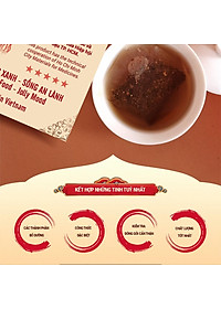 TRÀ XẠ ĐEN Hộp–  Delta D'Asia Hỗ trợ điều trị xơ gan, hạ men gan, viêm gan B (25 túi x 1,5 g)