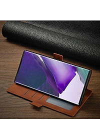 Bao Da Bò Non Dành Cho SamSung Galaxy S23 Ultra Chính Hãng Forwenw Có Ngăn Đựng Tiền và Thẻ - Hàng Nhập Khẩu