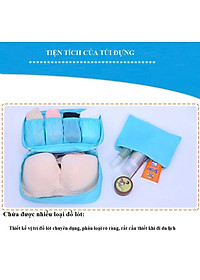 Túi đựng đồ lót tiện dụng MÀU XANH - Giao ngẫu nhiên