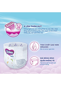 Tã quần Bobby Siêu Khô Thoáng - 100% Thoáng Khí Super Jumbo XXXL31