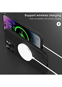 Ốp lưng nhám siêu mỏng 0.3mm cho iPhone 15, 15 Plus, 15 Pro, 15 Pro Max hiệu Memumi, mặt lưng chống trượt, chống bám bẩn - Hàng chính hãng