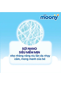 Tã Dán Cao Cấp Moony Nhật Bản L54 (54 Miếng ) - Tặng 4 miếng trong gói
