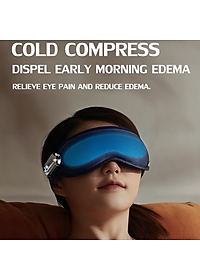 Máy massage mắt nóng và lạnh công nghệ 3Dsuit và VibWave. Thương hiệu Philips Hà Lan cao cấp PPM3101E - Dung lượng pin: 600mAh - HÀNG NHẬP KHẨU