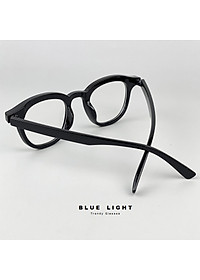 Gọng Kính Cận, Kính Giả Cận Nam Nữ Mắt Tròn Oval Nhỏ, Gọng Nhựa Dẻo TR90 Dày Dặn, Chống Ánh Sáng Xanh - BLUE LIGHT