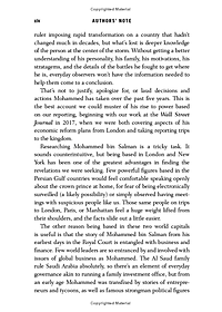 Blood And Oil: Mohammed Bin Salman's Ruthless Quest For Global Power