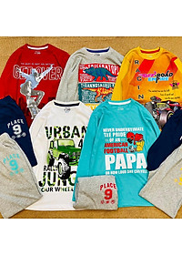 Bộ dài bé trai xuất dư Place đồ mỏng vừa phải mặc thoải mái 4 mùa MamLa