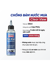 Dung Dịch Chống Bám Nước Mưa Liqui Moly Clear View 1590 | Chống Bám Nước Mưa Trên Kính Ô Tô Giúp Tăng Tầm Nhìn Khi Đi Mưa
