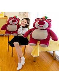Gấu Dâu Bông Lotso Hoa Mini Nhỏ Có Thơm Mùi Dâu Thú Nhồi Bông Miniso Cute Giá Rẻ Anime Dễ Thương Nằm Ôm Ngủ Văn Phòng