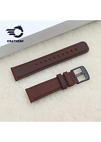 Dây Đồng Hồ Da Bò Sáp Chốt Thông Minh Thay Thế Đồng Hồ Cổ Điển Các Loại SmartWatch, Samsung Watch, Huawei