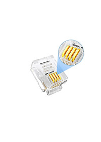 ĐẦU MẠNG ĐIỆN THOẠI RJ11 UNITEK 100C/1 HỘP - HÀNG CHÍNH HÃNG