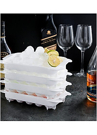 Khuôn làm đá hình tròn có nắp đậy HENRYSA - Chính hãng