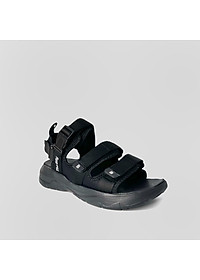 Giày Sandal Nam Nữ Unisex The BiLy Quai Ngang Dây Dù Đế IP Siêu Êm Nhẹ Màu Đen-BL08