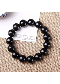 Vòng tay sừng trâu đen phong thuỷ (BH612B) Tâm Linh - Bình An - Tài Lộc - Bracelet of HAHANCO