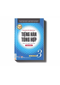 Combo (4 Cuốn) Giáo Trình Tiếng Hàn Tổng Hợp Trung Cấp Dành Cho Người Việt Tập 3 + Tâp 4 ( Sách Giáo Khoa + Sách Bài Tập) - Phiên Bản Đen Trắng