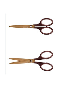 Kéo Cắt Văn Phòng Phủ Titan 19.5cm- Kéo Cắt Giấy Thủ Công Hàng Cao Cấp  Nhập Khẩu Hàn Quốc