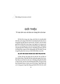 Sách Nuôi dưỡng trí tuệ cảm xúc cho trẻ