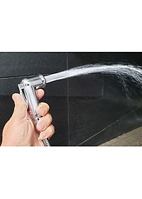 Tay xịt vệ sinh tăng áp cao, chất liệu nhựa ABS mạ Chrome Eurolife EL-H-X12 