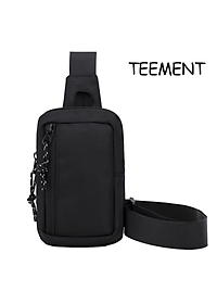 Túi Đeo Chéo Nam Thời Trang Cao Cấp Teement ,  Thương Hiệu Hợp Thời Trang Xu Hướng Hiện Đại , Lịch Lãm , Vải Polyester Chống Thấm Nước Hiệu Quả - Hàng Chính Hãng  