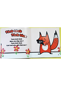 Sách Cho Bé Ehon Cáo Ken Và Đồ Vật - Lộp Bộp Lộp Bộp